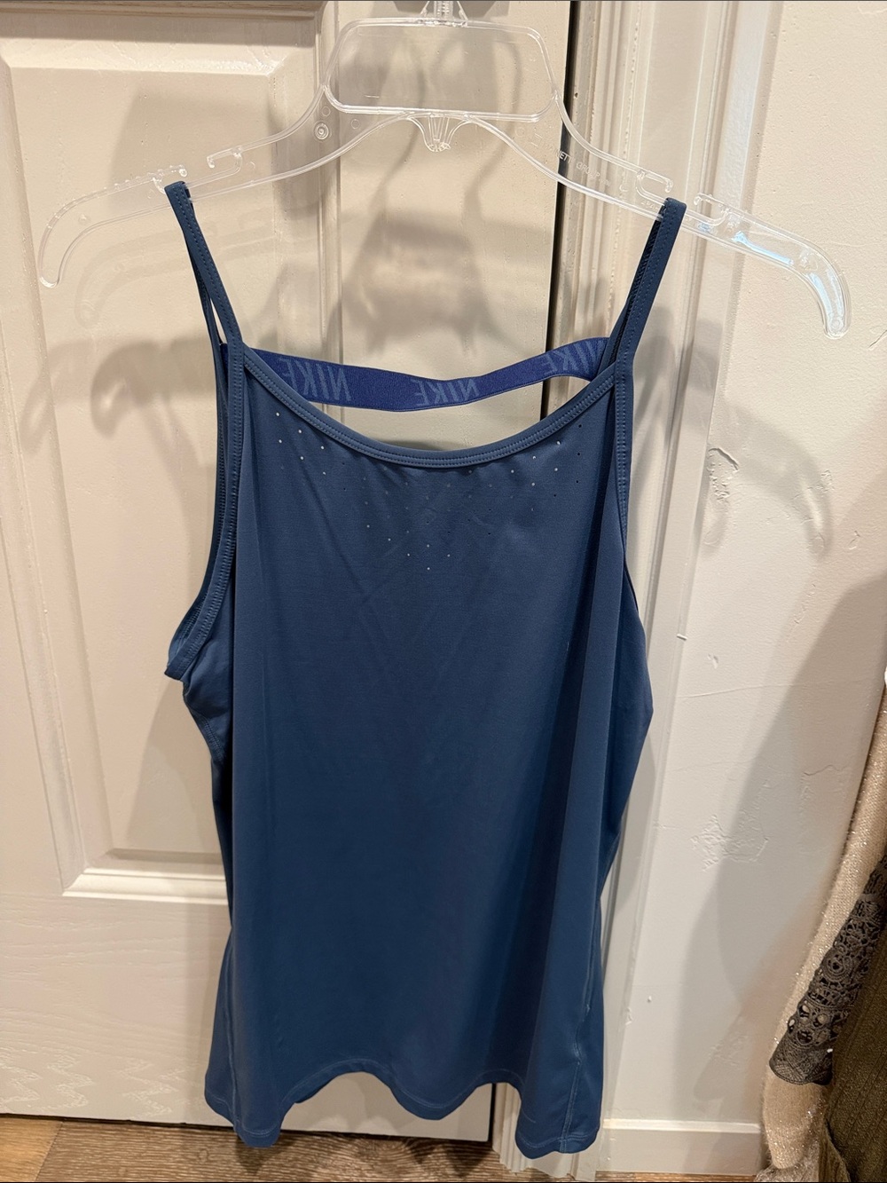 Nike Dark Blue Strappy Performance Tank